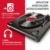 ION Audio Air LP -  USB Plattenspieler Bluetooth / Schallplattenspieler / Vinyl Player mit drei Geschwindigkeitsstufen und USB Konvertierung in edlem schwarzen Klavierlack - 4