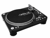 Omnitronic DD-5220L Plattenspieler schwarz | Direktgetriebener DJ-Plattenspieler"Ultra Torque" mit Phono-/Line-Umschaltung - 1