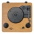 Plattenspieler,VIFLYKOO Bluetooth Schallplattenspieler Vinyl Plattenspieler Turntable und Digital Encoder mit Lautsprecher Riemenantrieb Aux-In RCA 33/45/78 U/min - Naturholz - 7