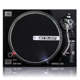 Reloop RP-7000 – DJ Plattenspieler mit sehr starkem High Torque Quartz-Direktantrieb, höhenverst. (VTA) Tonarm, Pitch-Bereich (+/-8%, +/-16%, +/-50%), (schwarzmetallic) - 1